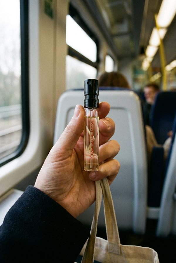 A vial on the train