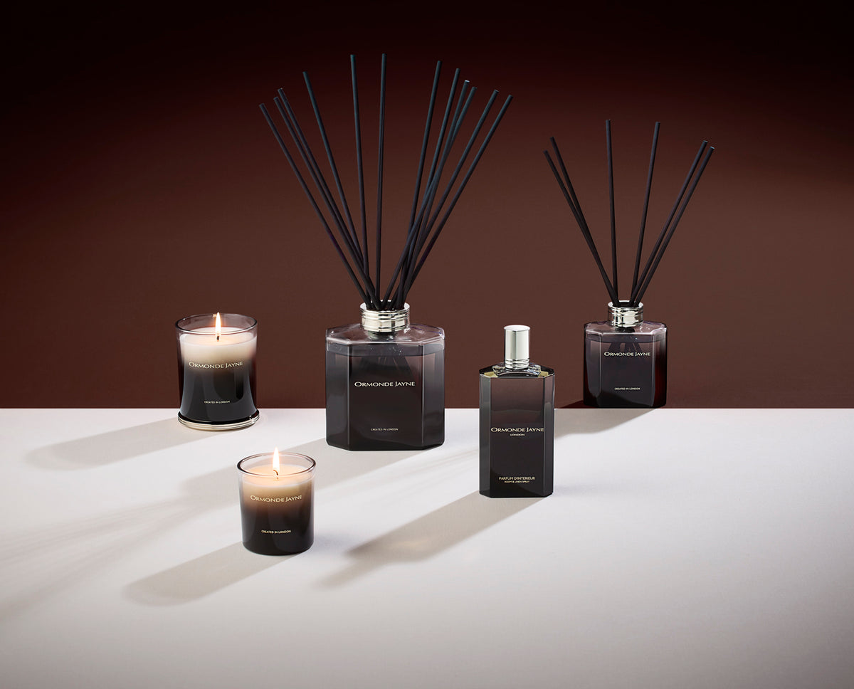 The Ormonde Jayne home range: candles, reed diffusers and room spray