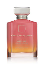 Ormonde Jayne Sakura Eau de Parfum bottle with pink to orange gradient glass and silver cap